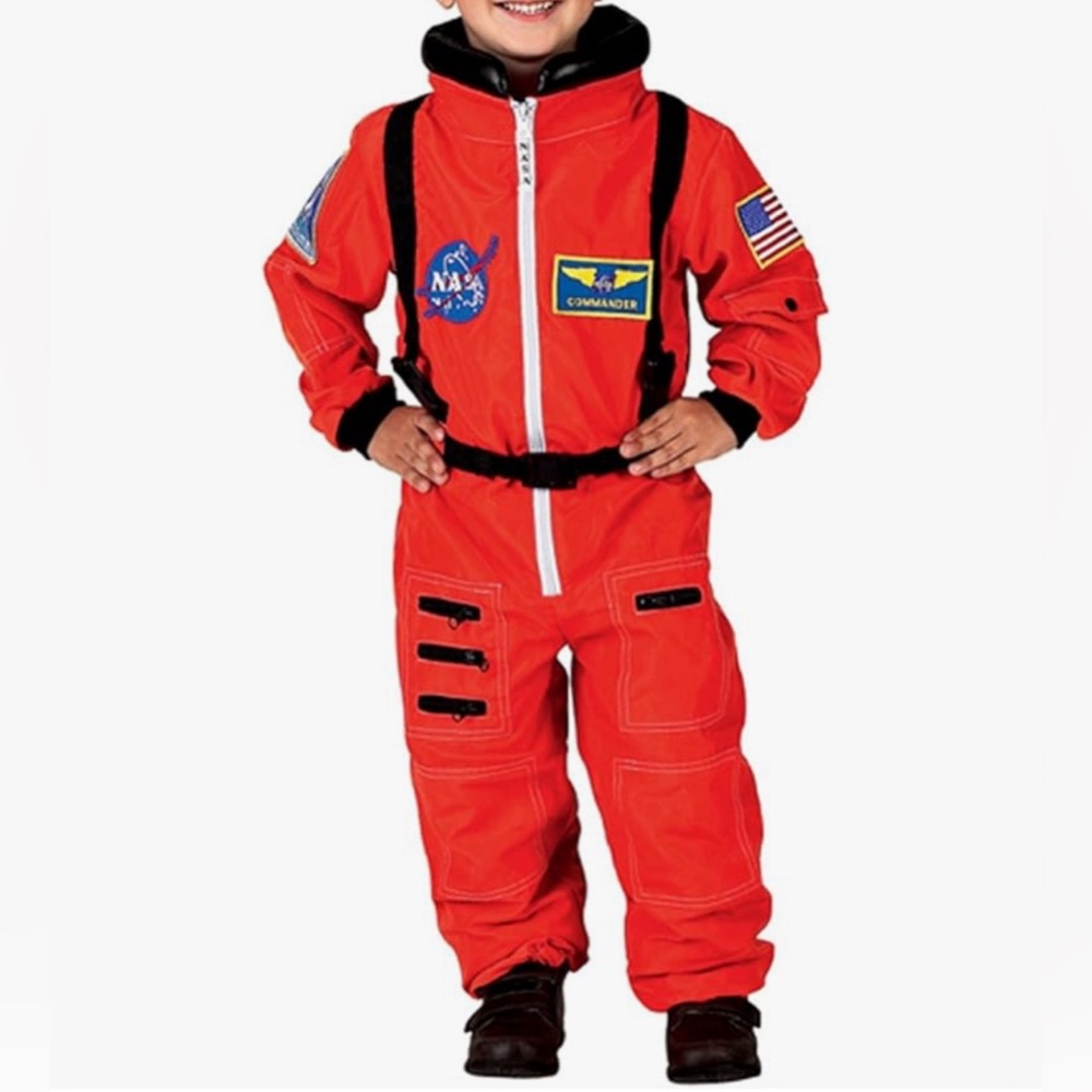 Boys NASA dress up space suit size 4-6
